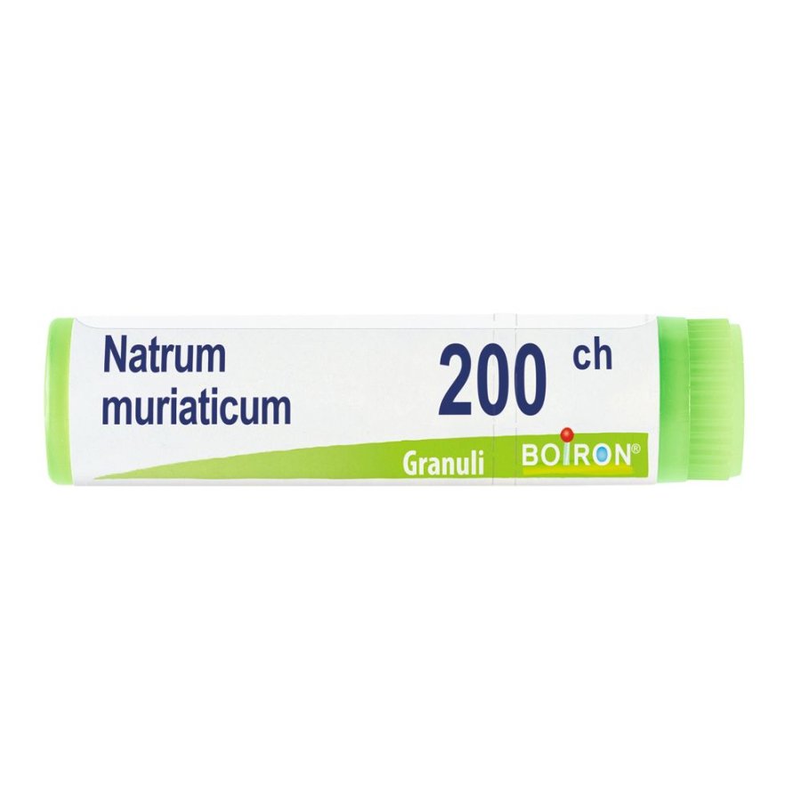 Boiron, Natrum Mur 200 in Granuli Monodose, 1 g 