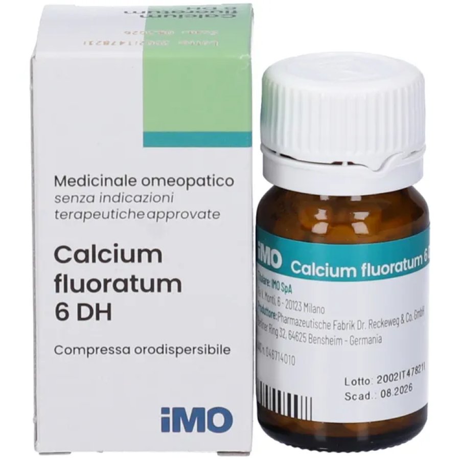 Calcium Fluoratum 6dh 200 Compresse Orodispersibili