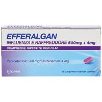Efferalgan Influenza e Raffreddore, 16 Compresse