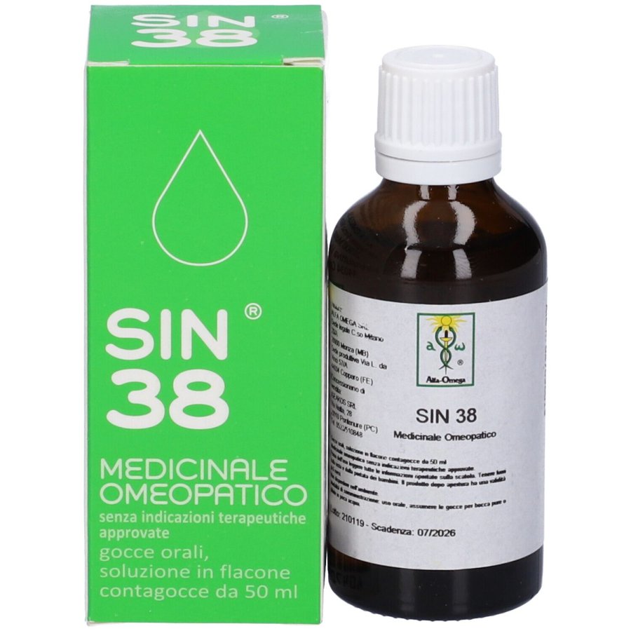 SIN 38, Gocce 50 ml
