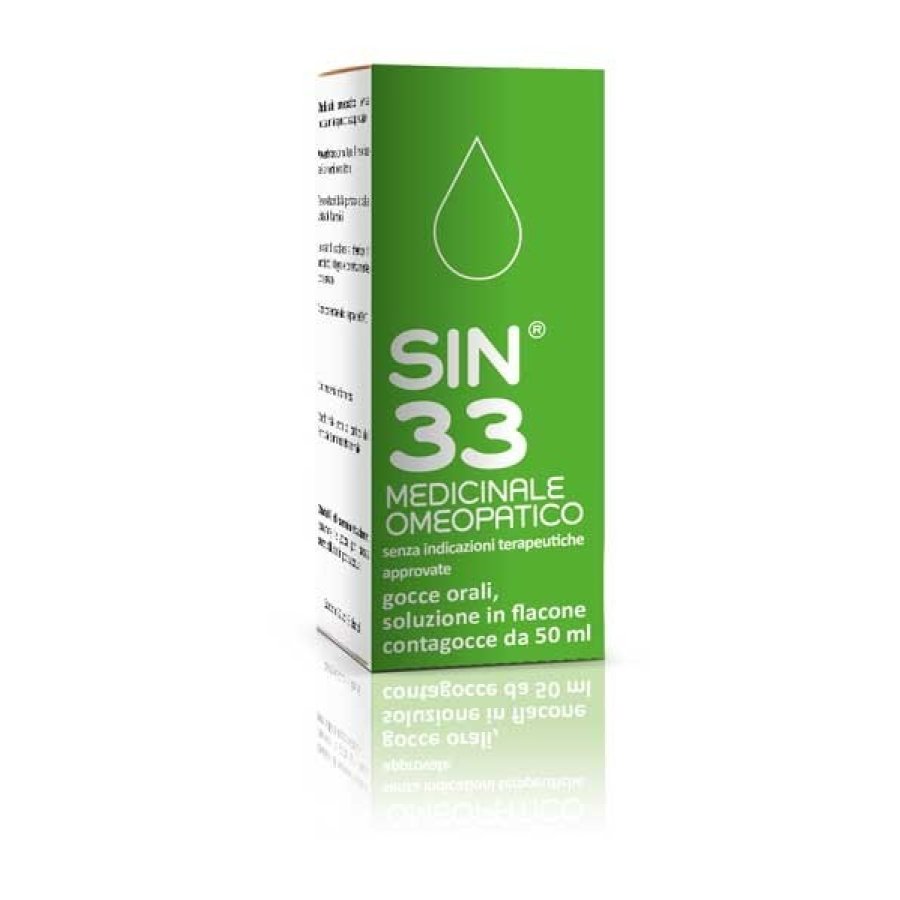 Sin 33, Gocce 50 ml 