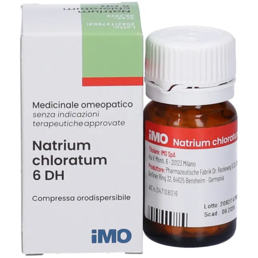 iMO Natrium Chloratum 6DH 200 compresse