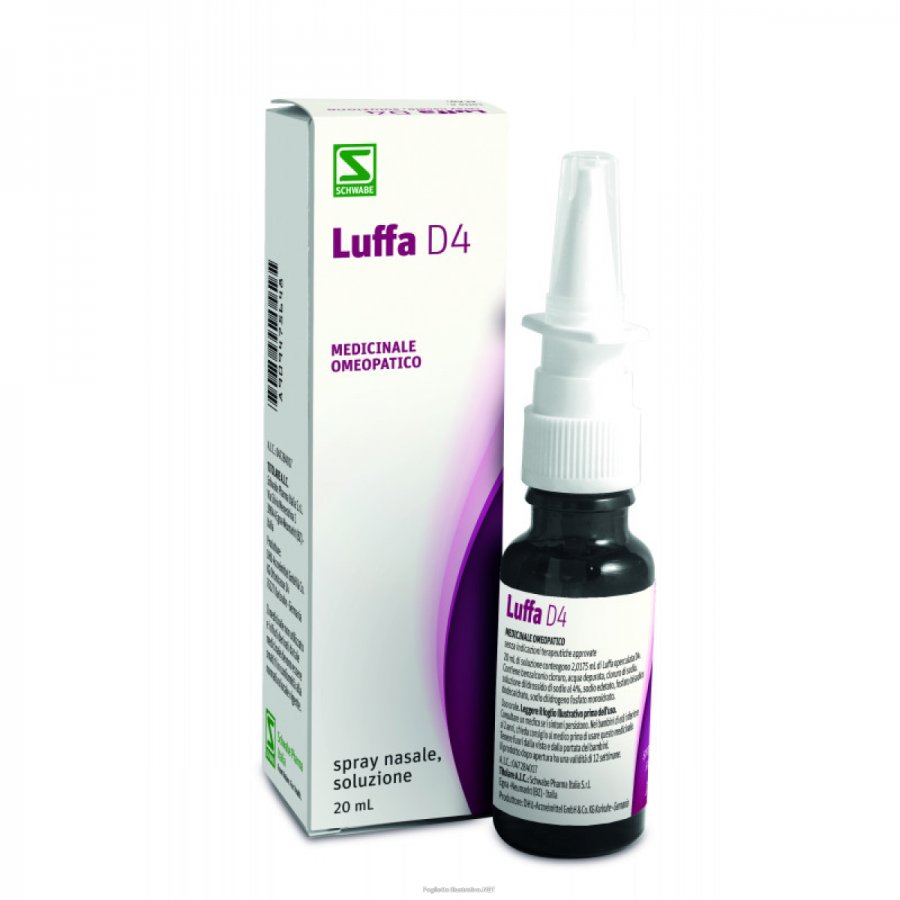 Luffa D4 Spray Nasale 20ml - Omeopatia Naturale per il Benessere Respiratorio