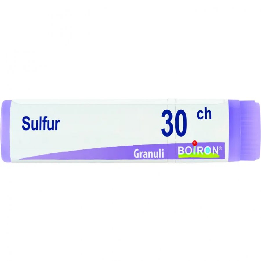 Sulfur Globuli 30Ch Dose 1g - Rimedio Omeopatico per Disturbi Cutanei