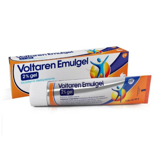 Voltaren 2% Emulgel 100g - Crema Antinfiammatoria per Dolori Muscolari ed Articolari