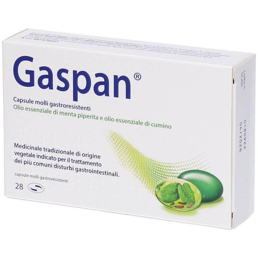 Gaspan, Capsule Molli Gastroresistenti, 28 capsule
