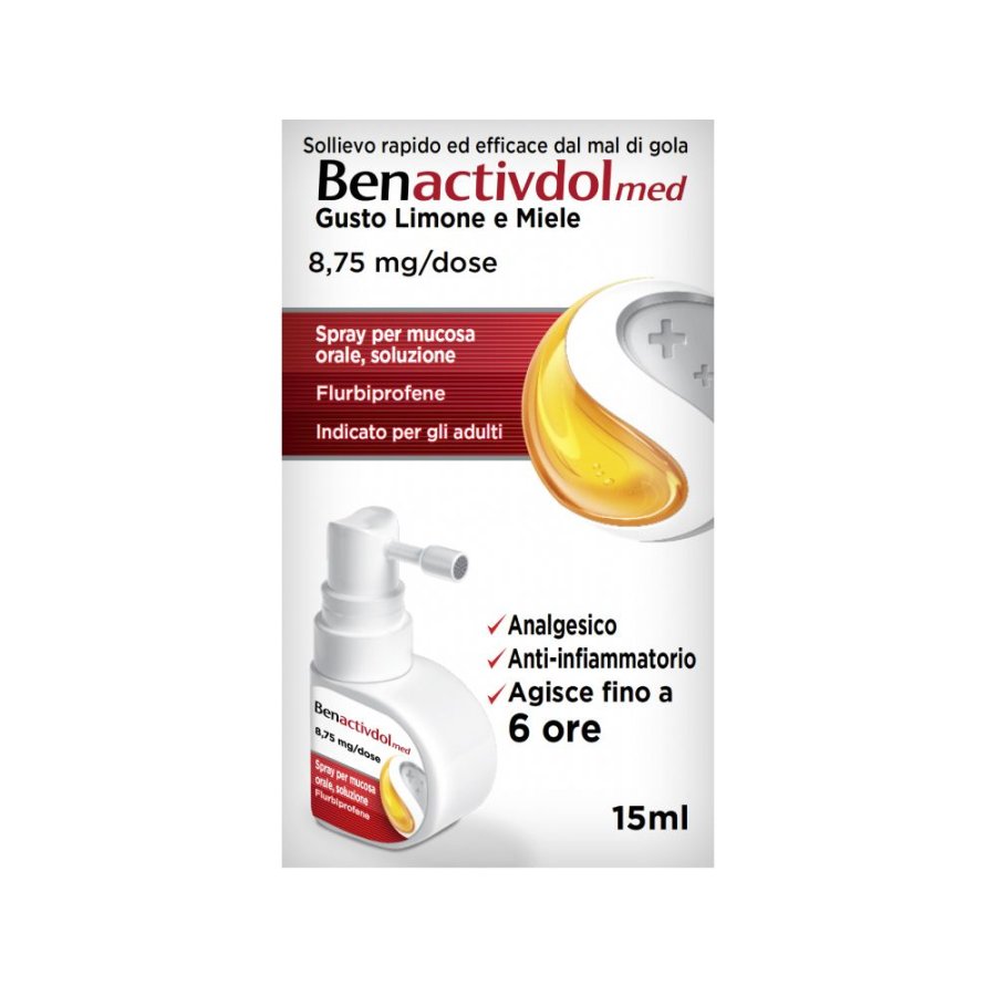 Benactivdolmed Med 8,75mg/Dose, 15 ml