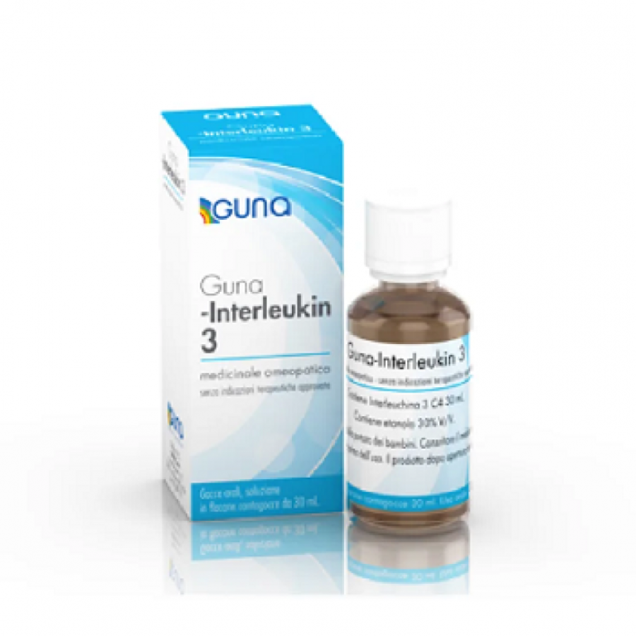 Guna-Interleukin 3 Gocce 30ml - Stimolante dell'Ematopoiesi