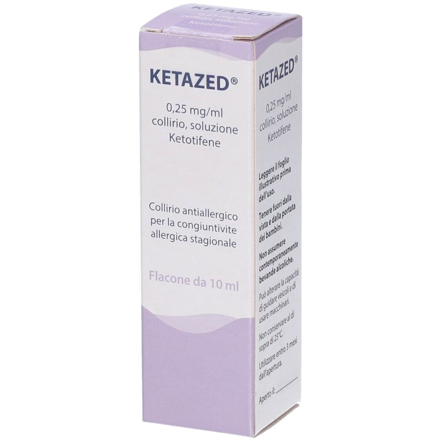 Ketazed, Collirio 0,25 mg/ml Soluzione, 10 ml