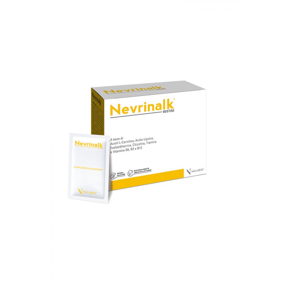 Nevrinalk 20 Bustine - Integratore Sistema Nervoso e Stress Ossidativo