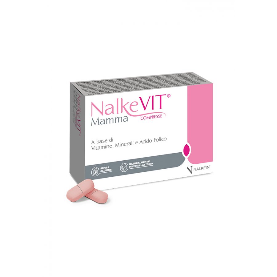 Nalkevit Mamma 30 Compresse - Integratore di Vitamine e Minerali per Donne in Età Fertile