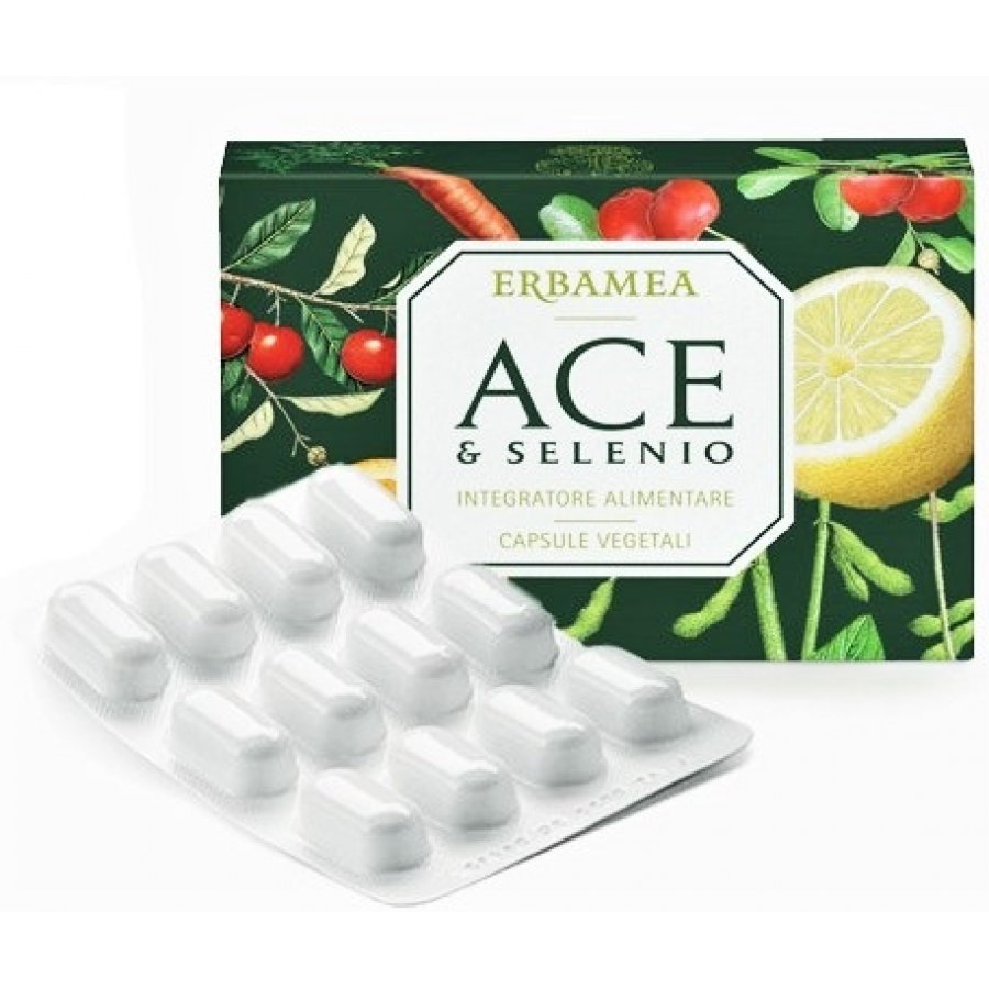 Ace e Selenio - Integratore alimentare antiossidante naturale 24 Capsule Vegetali