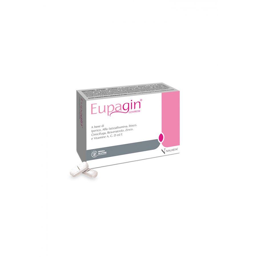 Eupagin 30 Compresse - Integratore di Iperico, Ibisco, Cimicifuga e Vitamine