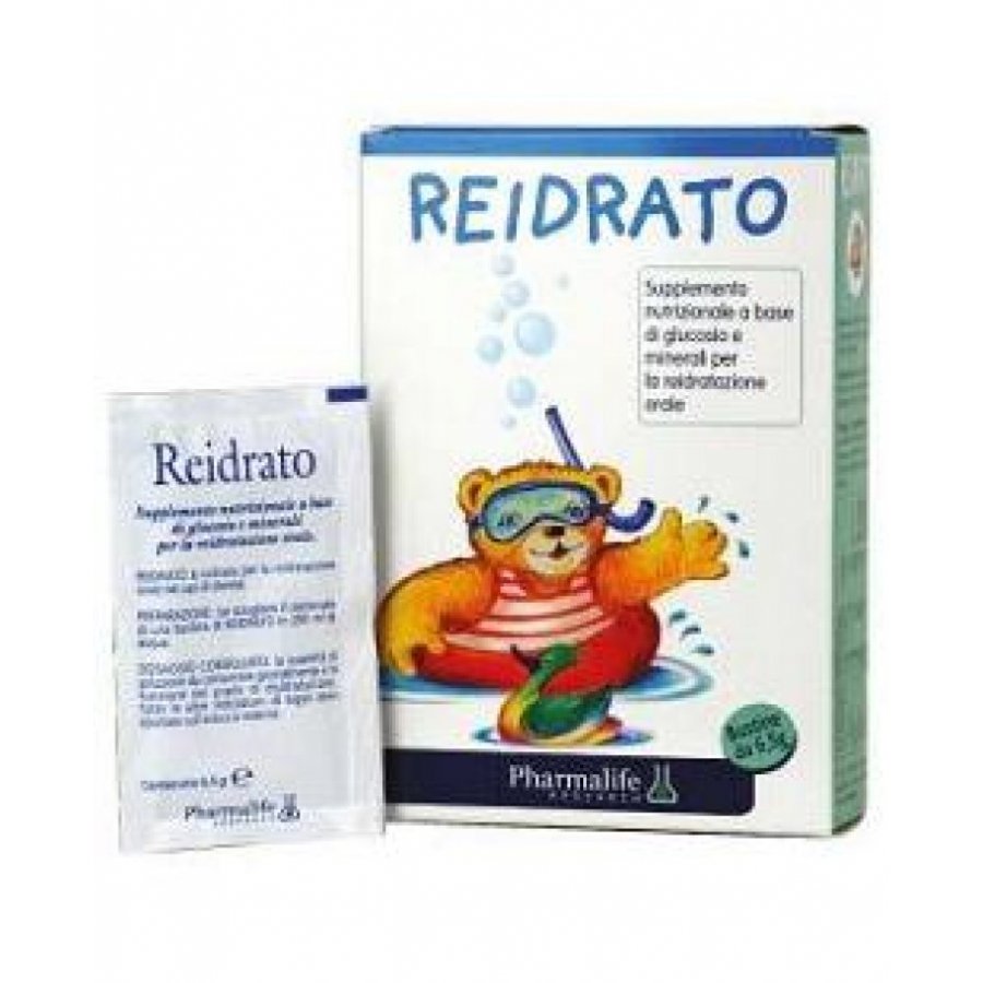 Reidrato Bambini 10 bustine da 6,5g - Integratore alimentare per reidratazione e benessere intestinale