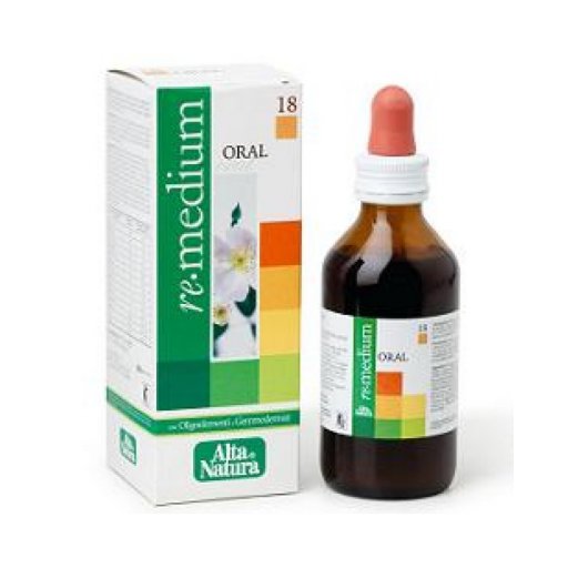 Remedium 18 Oral 100 ml - Integratore per Infezioni del Cavo Orale