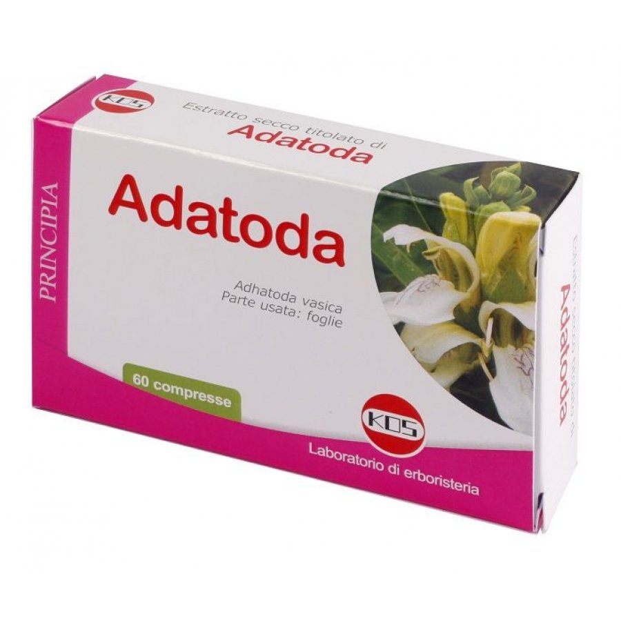 Adhatoda Estratto Secco 60 Compresse - Integratore per il Benessere Respiratorio