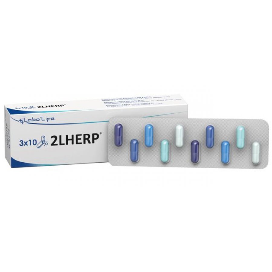2LHERP 30 Cps - Integratore per il Benessere del Sistema Immunitario, Marca 2LHERP, 30 Capsule, Supporto Naturale per la Difesa dell'Organismo