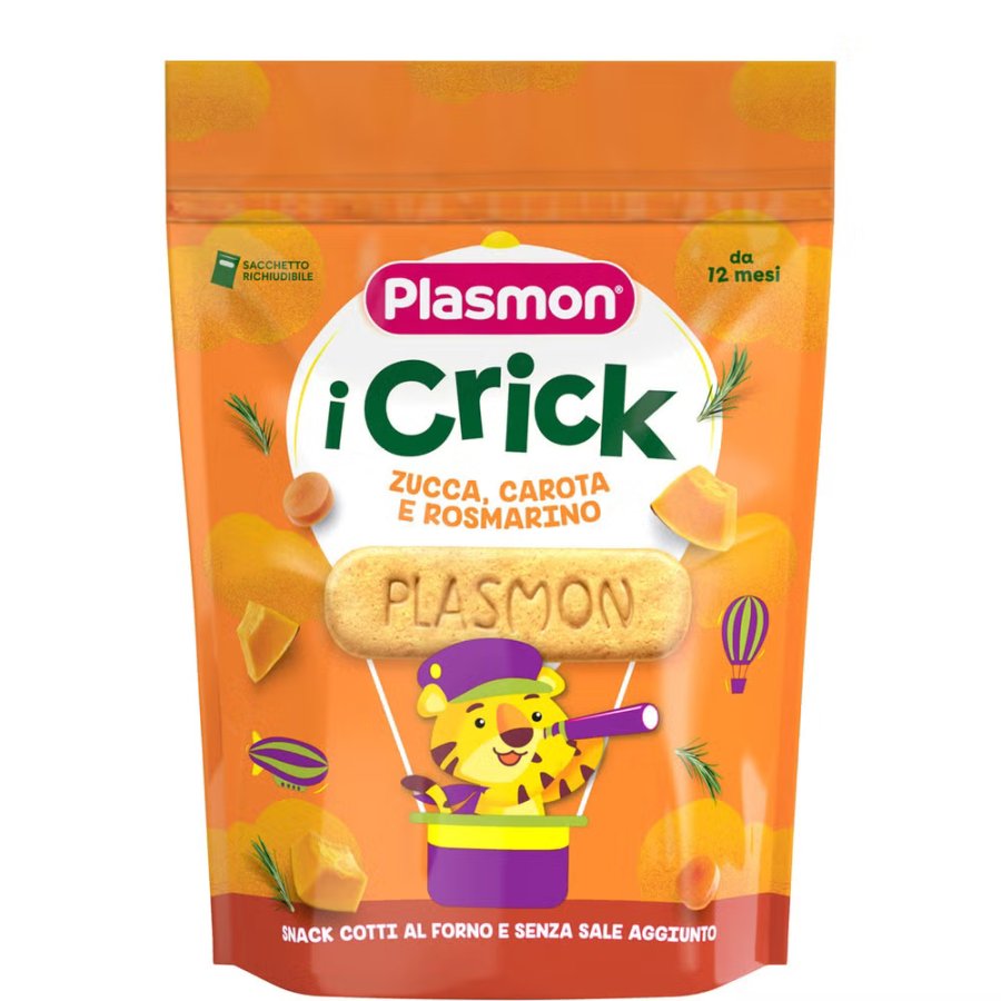 Plasmon Crick Zucca Carota Rosmarino, 100 g