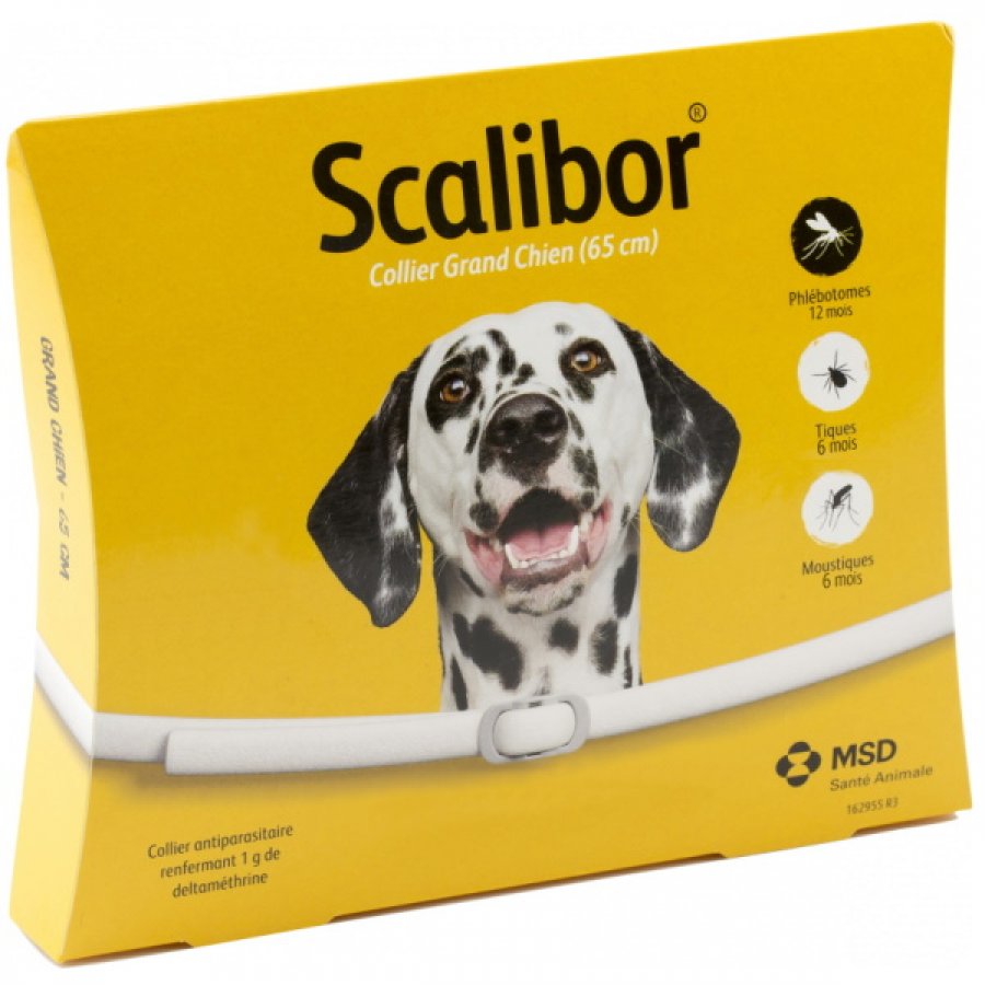 Scalibor Protectorband Collare Antiparassitario per Cani Taglia Grande 65cm