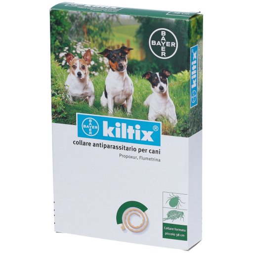 Collare Kiltix Piccolo 38cm per Cani - Protezione Antiparassitaria Efficace