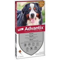 Advantix Spot On per Cani da 40-60 Kg 4 Pipette - Protezione Antiparassitaria Efficace