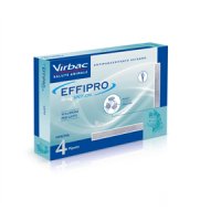 Virbac Effipro Spot-On Gatto 4 Pipette - Antiparassitario per Gatti - Protezione Duratura