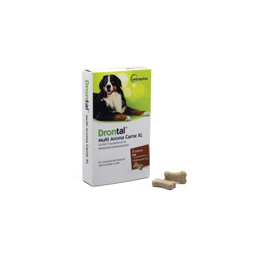 Drontal Multi Carne XL, 8 Compresse Drontal Multi Carne XL, 8 Compresse