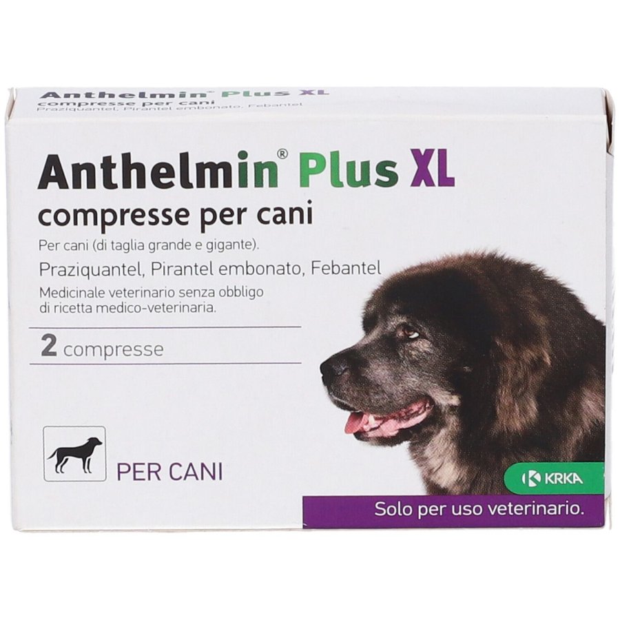 Anthelmin Plus XL, 2 Compresse 