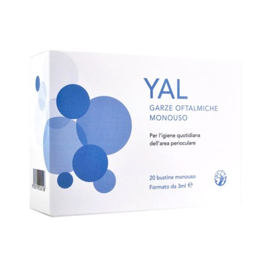 YAL Salviette Oculari Monouso 20pz