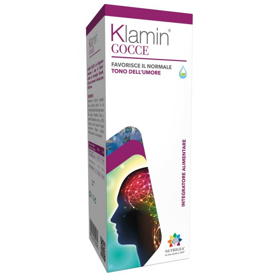 Klamin Gocce 50ml - Integratore Naturale Antistress con Klamin