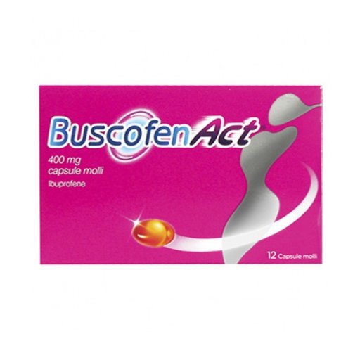 Buscofenact 400 Mg Capsule Molli 20 Capsule - Sollievo Efficace dal Dolore