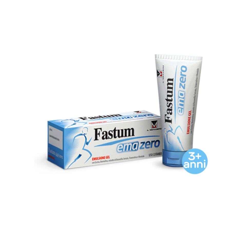 Fastum Emazero 100ml - Emulsione Gel con Escina, Bromelina, Boswellia Serrata, Troxerutina e Mentolo