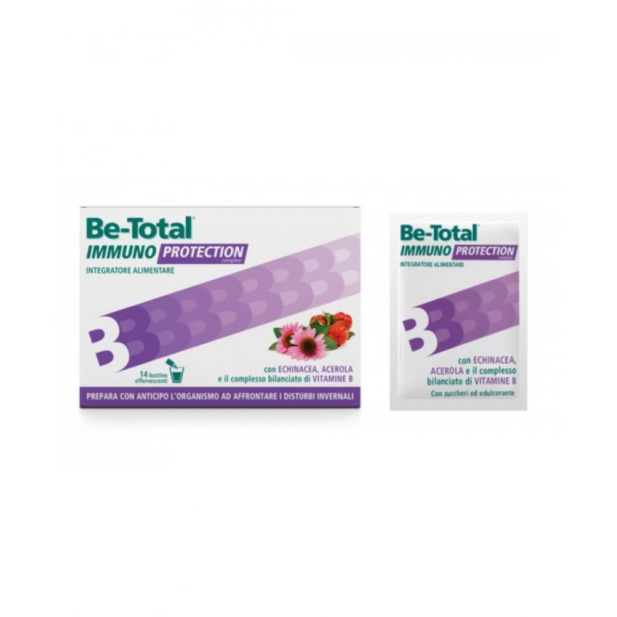 Be-Total - Immuno Protection 14 Bustine - Integratore per il Supporto Immunitario