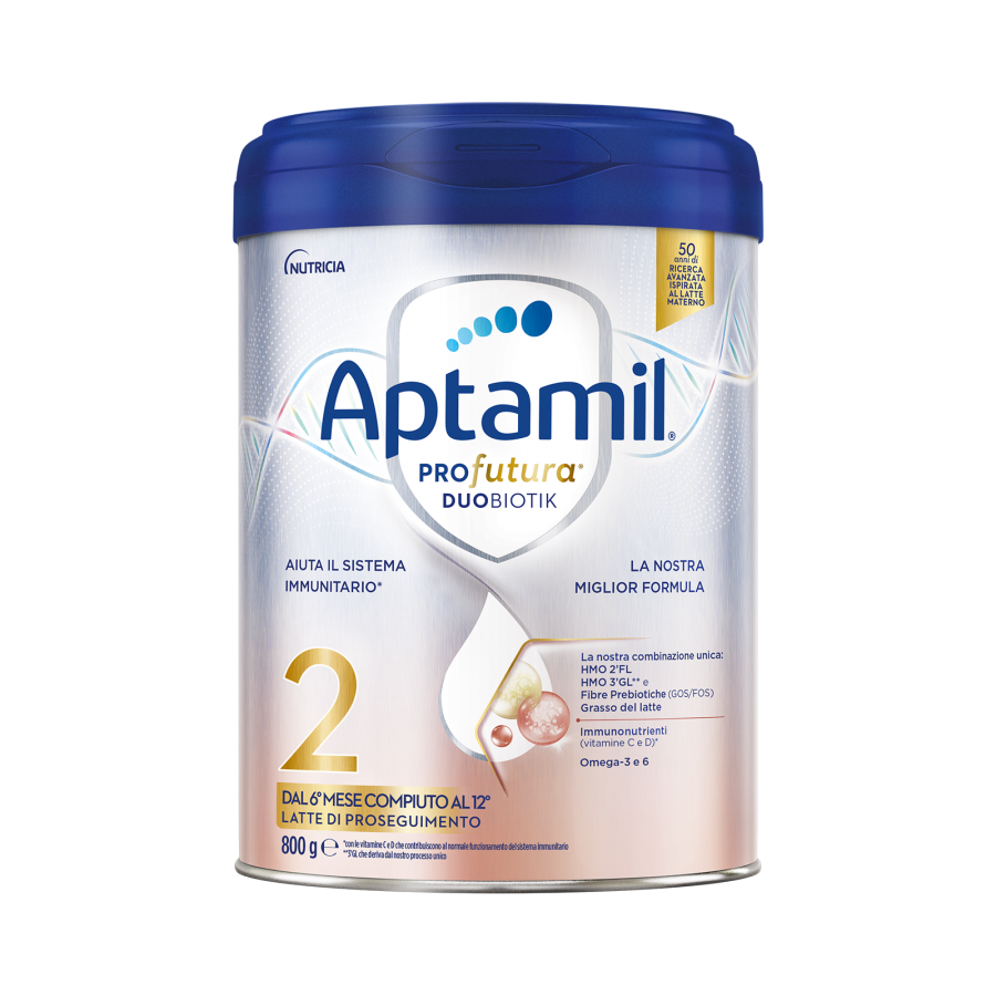 Aptamil Profutura Duobiotik 2 Latte di Proseguimento 800g 6 Mesi+ - Nutrizione Avanzata per Bambini in Crescita