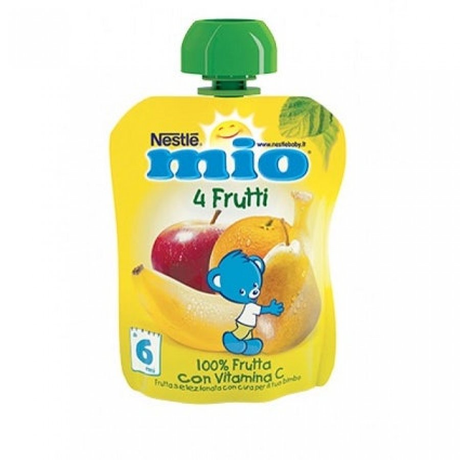 Nestlé Mio Frutta Grattugiata da Spremere 4 Frutti 90ml - Alimento