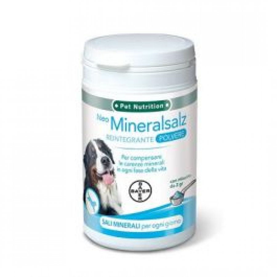Neo Mineralsalz Reintegrante Polvere 220 g - Mangime Minerale per Cani con Misurino da 2g