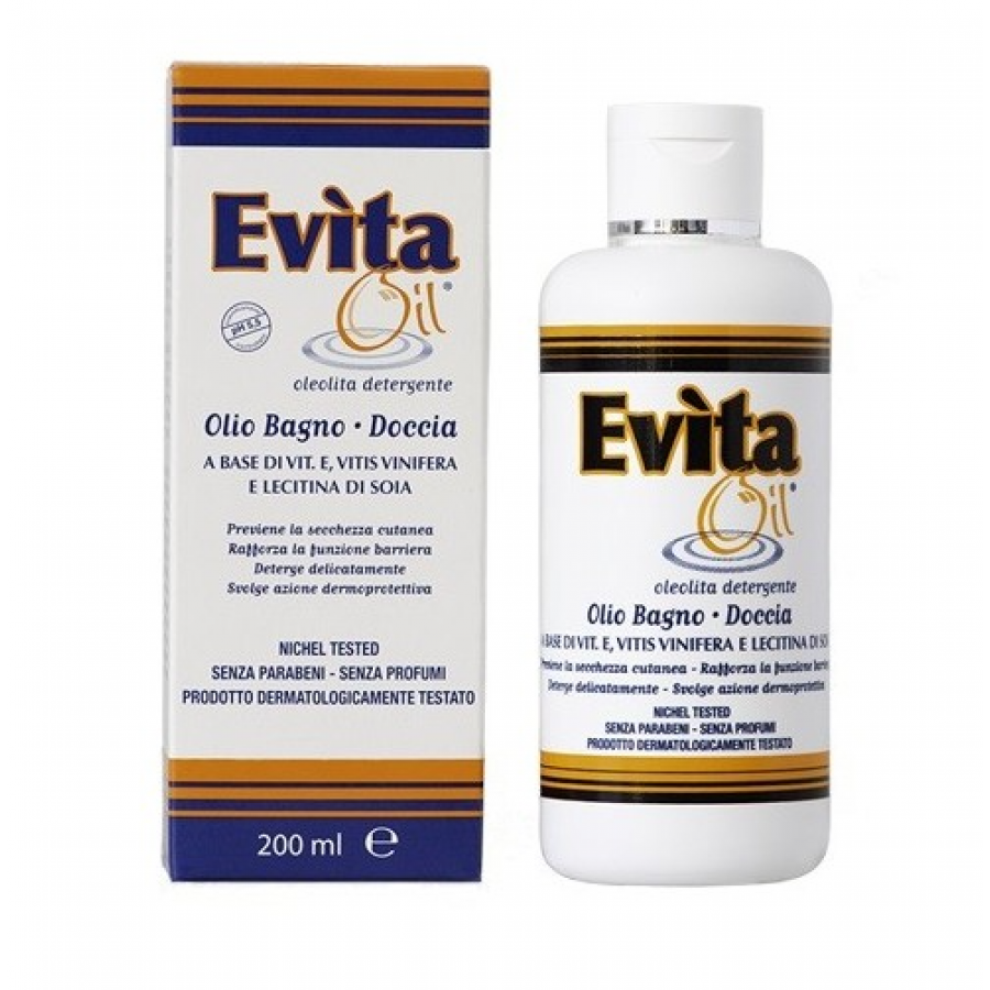 Evita Oil - Olio Bagno Doccia 200 Ml