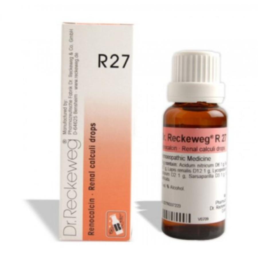 Reckeweg R27 Gocce 22ml - Medicinale Omeopatico per Disturbi Renali
