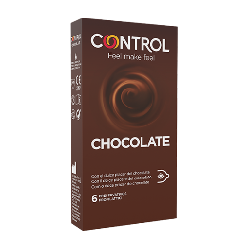 Control Chocolate 6 Pezzi - Preservativi al Cioccolato