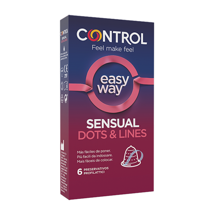 CONTROL*Sensual Dots & Lines EasyWay6pezzi