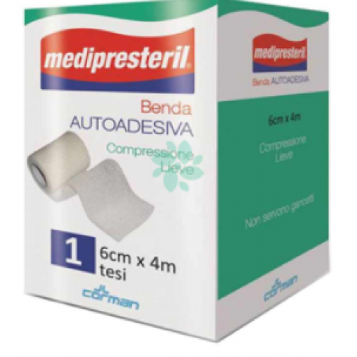 Medipresteril Benda Adesiva 6x400cm - Fasciatura Autoadesiva