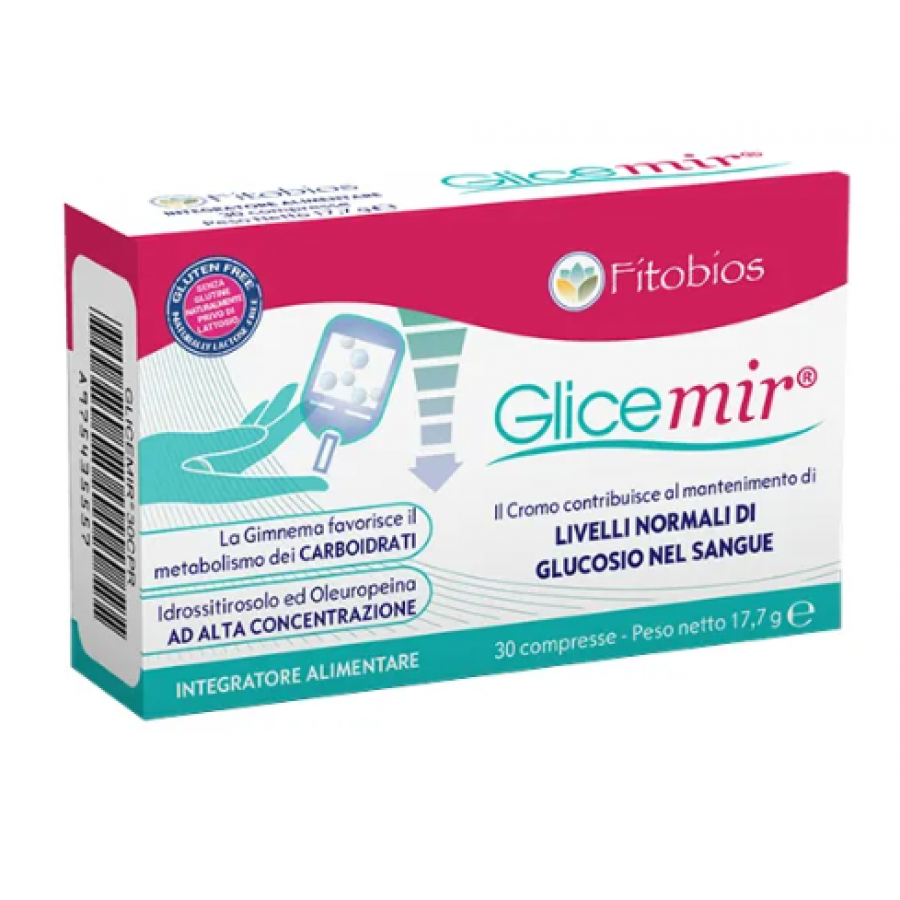 Glicemir 30 Compresse - Integratore per il Controllo del Livello di Zuccheri nel Sangue