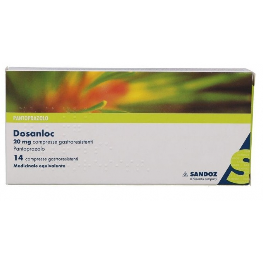 Dosanloc 14 Compresse Gastroresistenti 20 Mg - Farmaco Antiacido