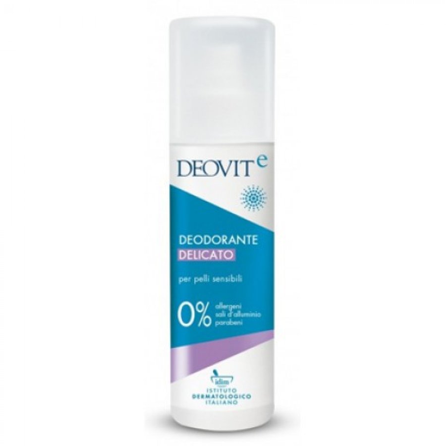 Deovit - Deodorante Delicato 100ml - Spray Ipoallergenico per Pelli Sensibili