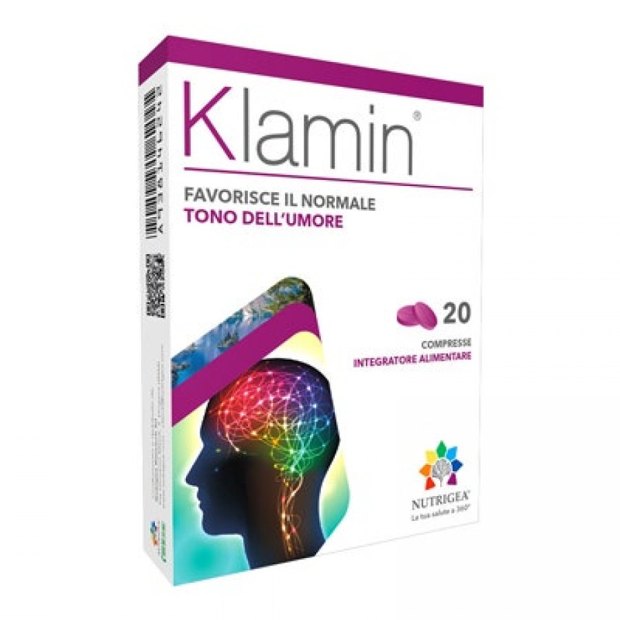 Klamin 20 Compresse - Integratore per il Tono dell'Umore