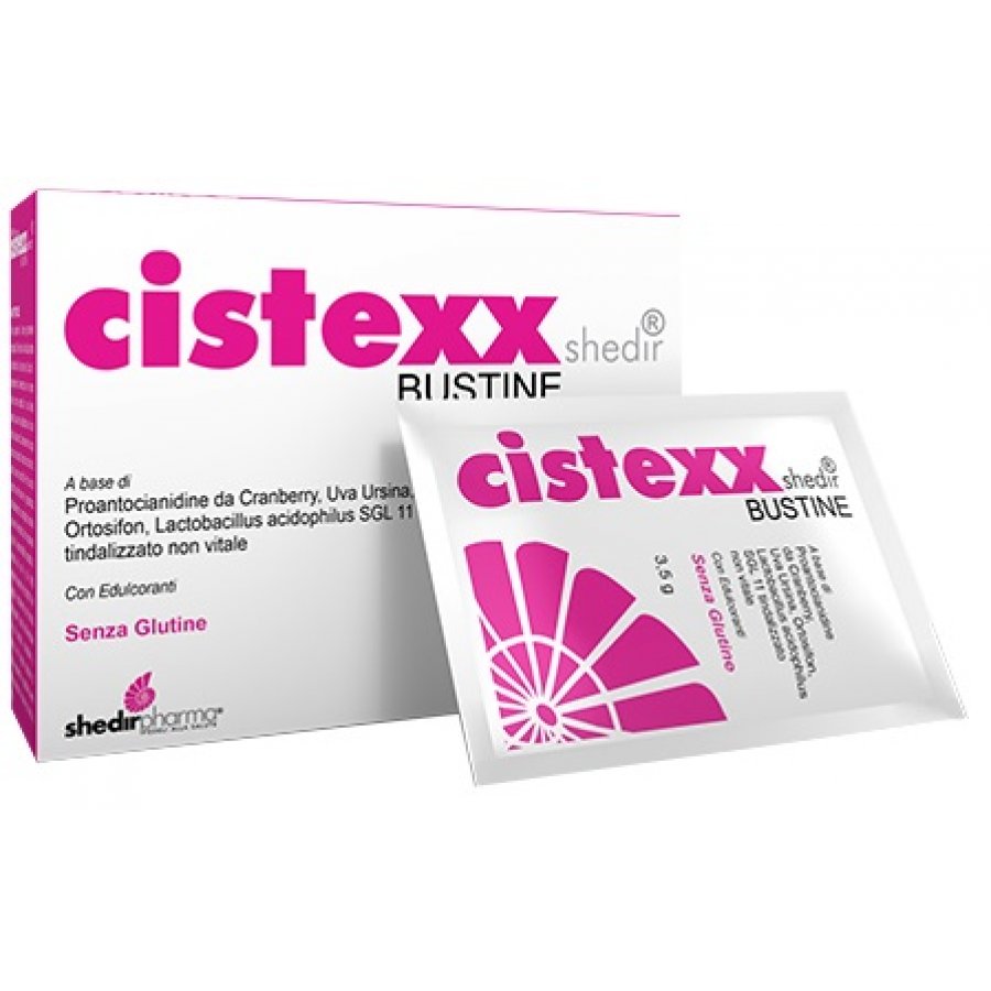 Shedir Pharma Cistexx Integratore Alimentare per il Benessere Urinario - 14 Buste