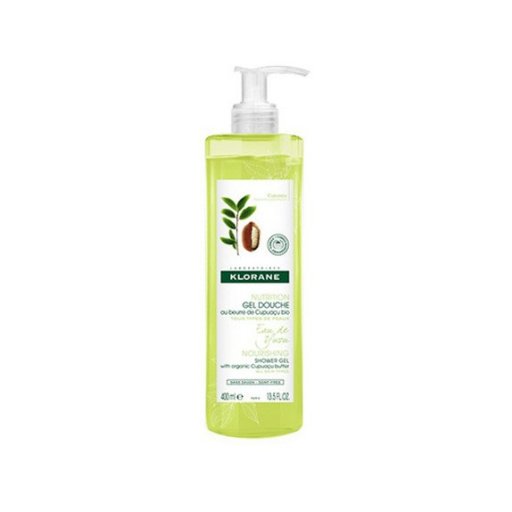 Klorane Gel Doccia Eau de Yuzu 400ml - Detergente Idratante Corpo con Burro di Cupuaçu