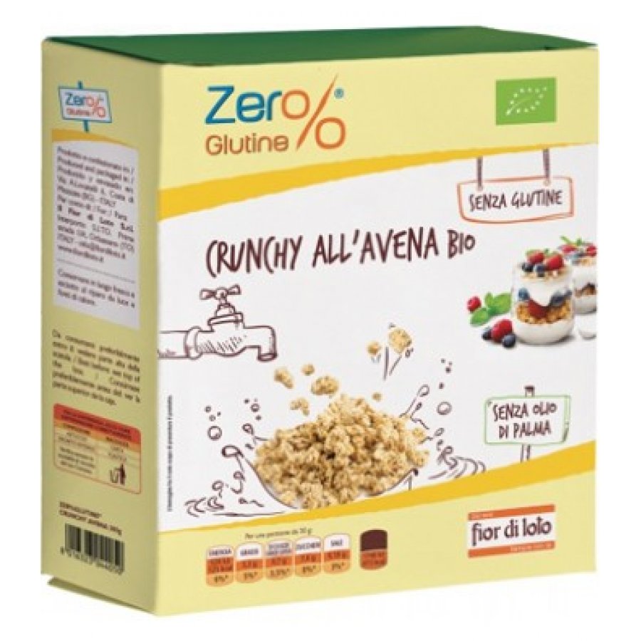 Zero% Glutine Crunchy Avena 375 g