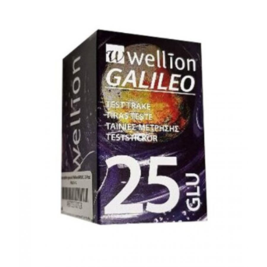 Wellion galileo strips 25 glicemia