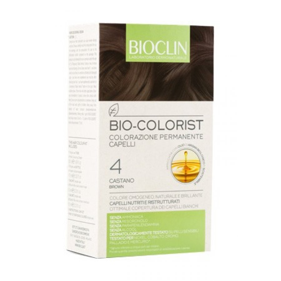 Bioclin - Bio Colorist Colorazione Permanente 4 Castano